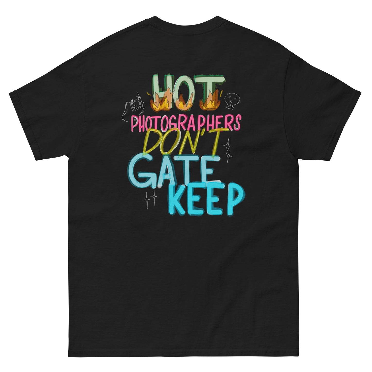 Hot Photographers Don't Gate Keep! (Dark)