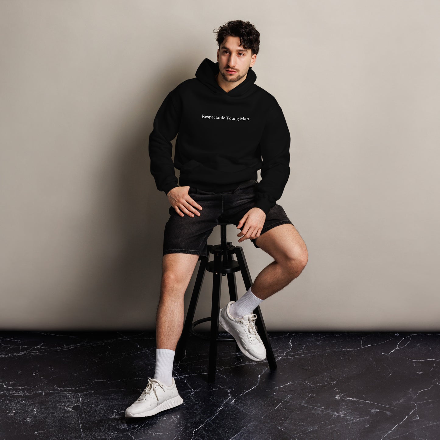 Unisex Respectable Young Man Hoodie